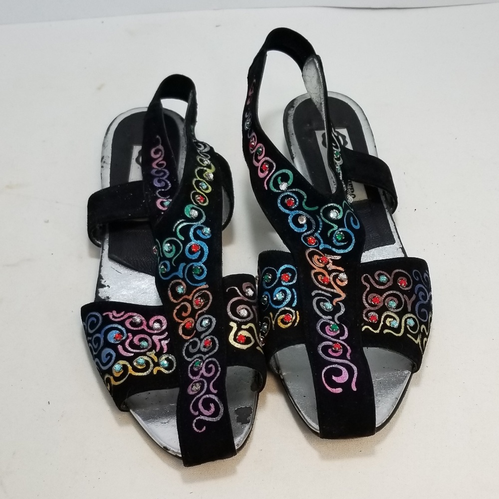 El Vaquero Black Shoes